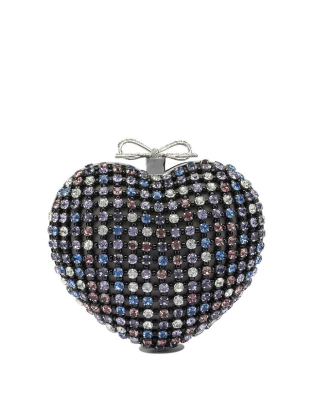 Self-Portrait Heart Clutch With Crystals Women